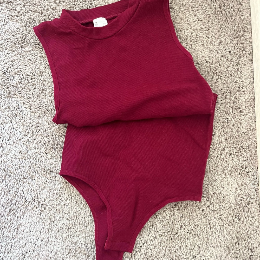 Burgundy Women’s Bodysuit